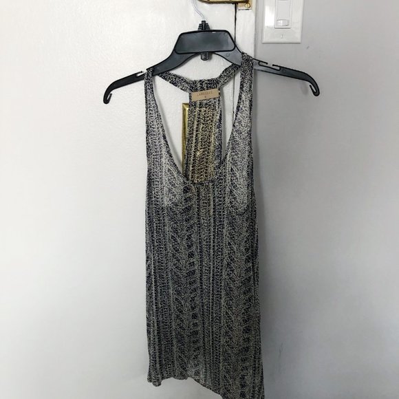 Language Tops - Silk long sleeveless tank